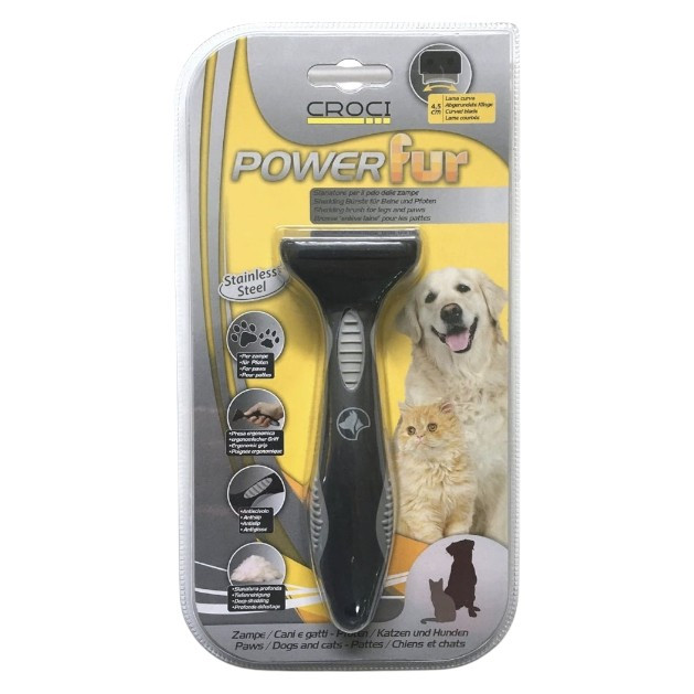 Croci Power furminator za šape pse i mačke M